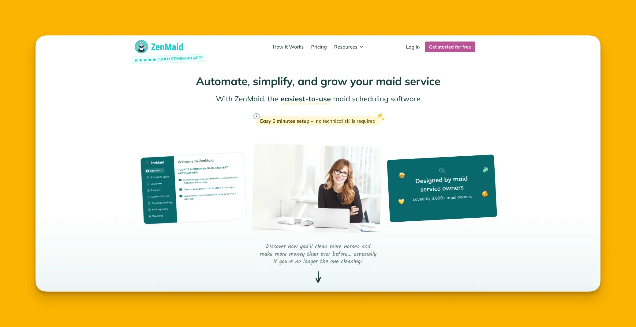 ZenMaid interface