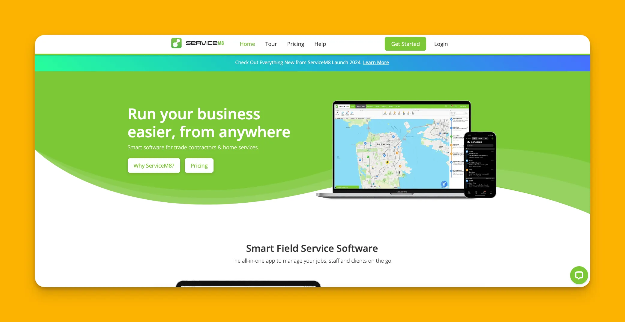 ServiceM8 interface