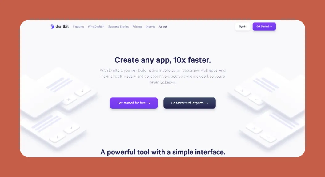 Draftbit interface